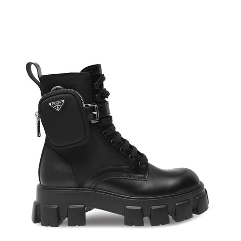 prada monolith chunky boots|Prada monolith boots review.